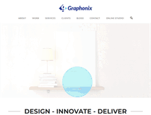 Tablet Screenshot of graphonix.com